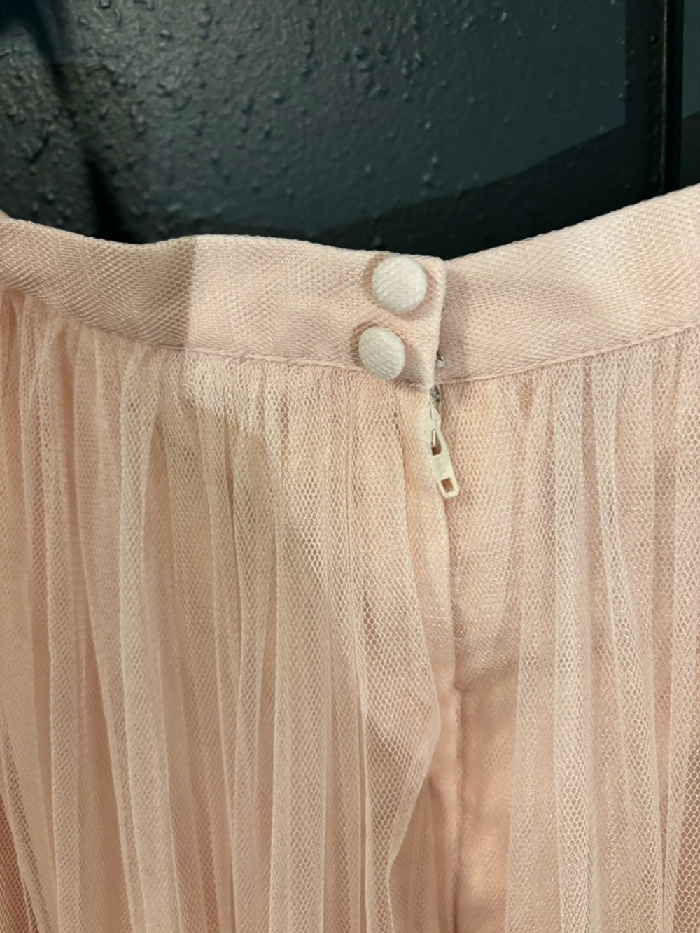Jenny Yoo Blush Pink Tulle Maxi Skirt - Picture 5 of 6